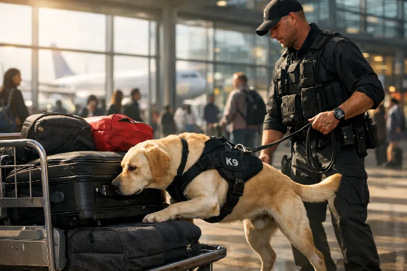 How Detection Dogs Use Scent to Find Hidden Contraband