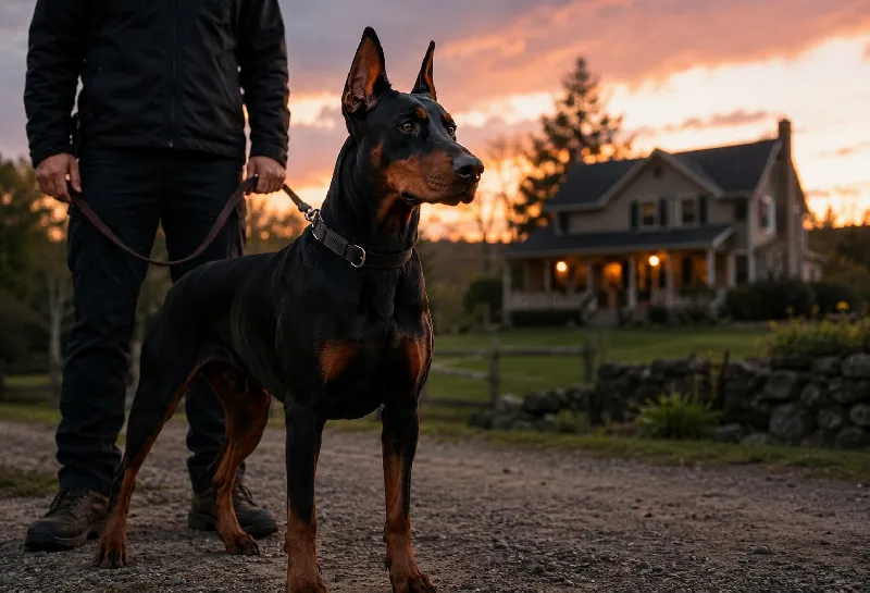Dobermans as Protection Dogs