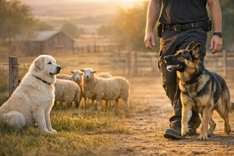 Livestock Protection Dogs vs Personal Protection Dogs