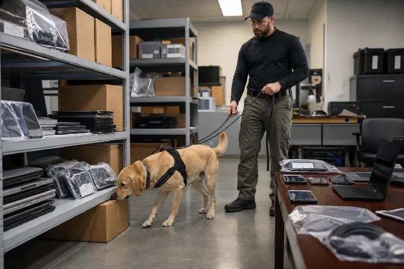 Electronic Storage Detection Dogs in Law Enforcement Electronic Storage Detection Dogs in Law Enforcement