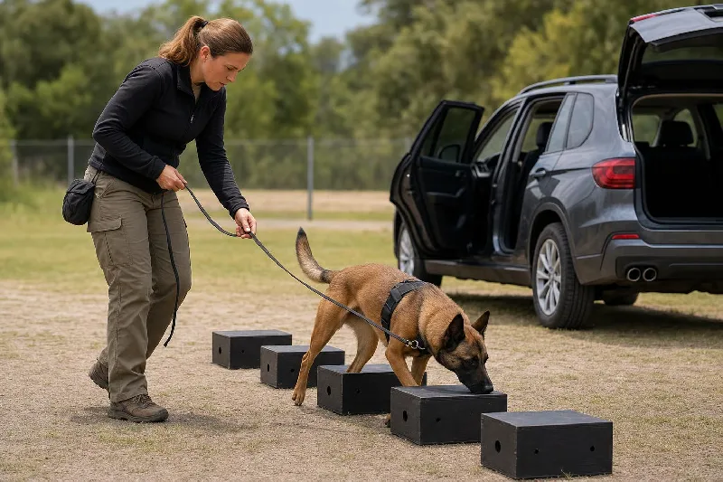 Working as a Detection Dog Trainer Working as a Detection Dog Trainer