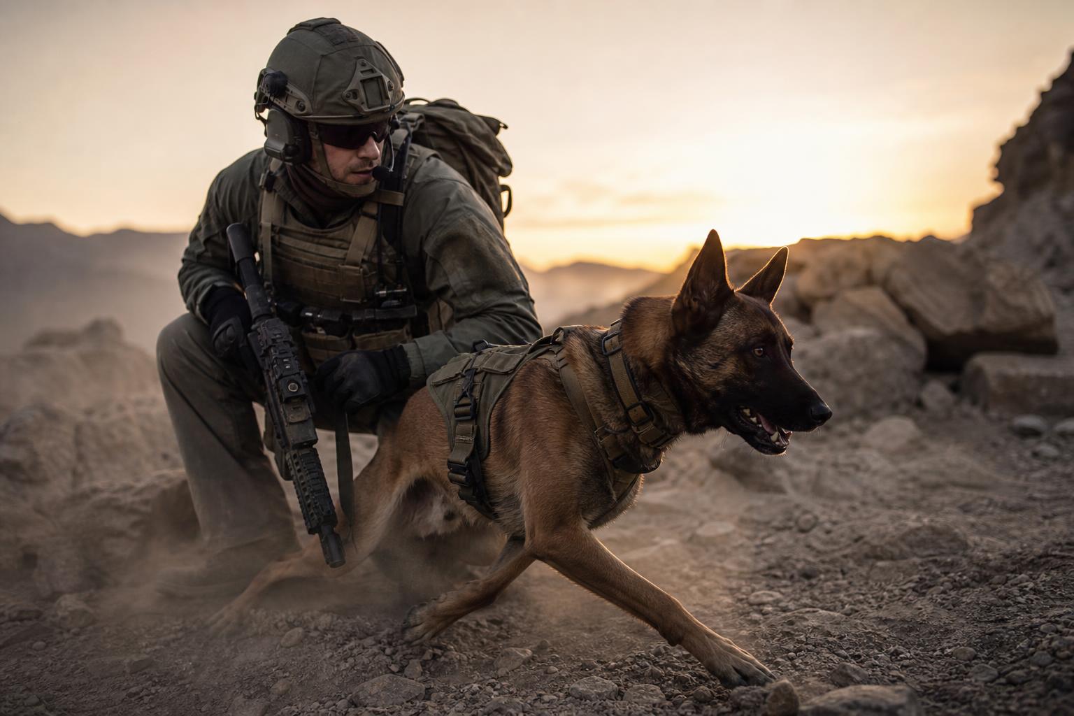 Military Protection Dogs in Combat Military Protection Dogs in Combat