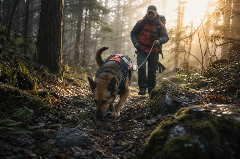 How Search and Rescue Dogs Find Missing People