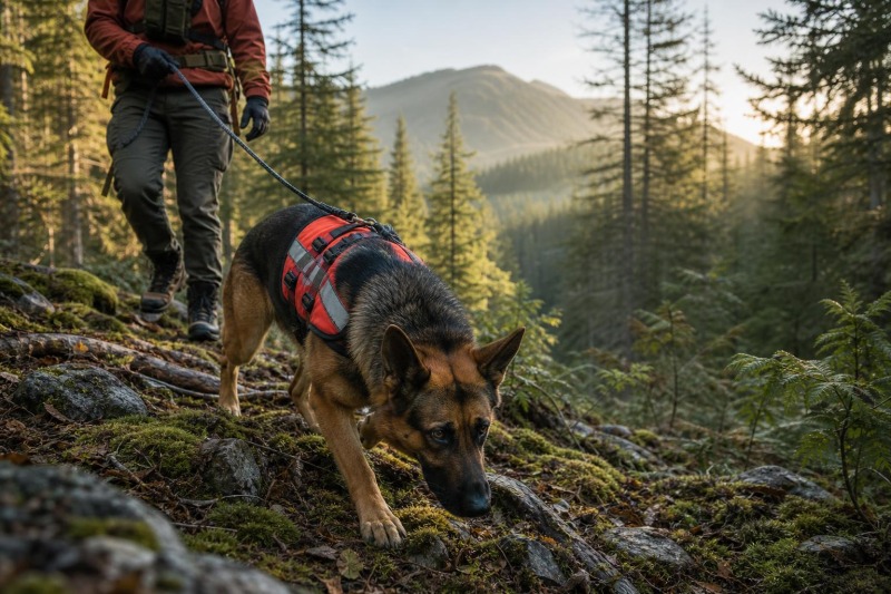 Wilderness Search and Rescue Dogs