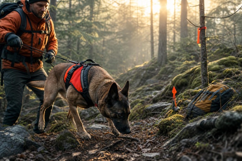 Training a Search and Rescue Dog