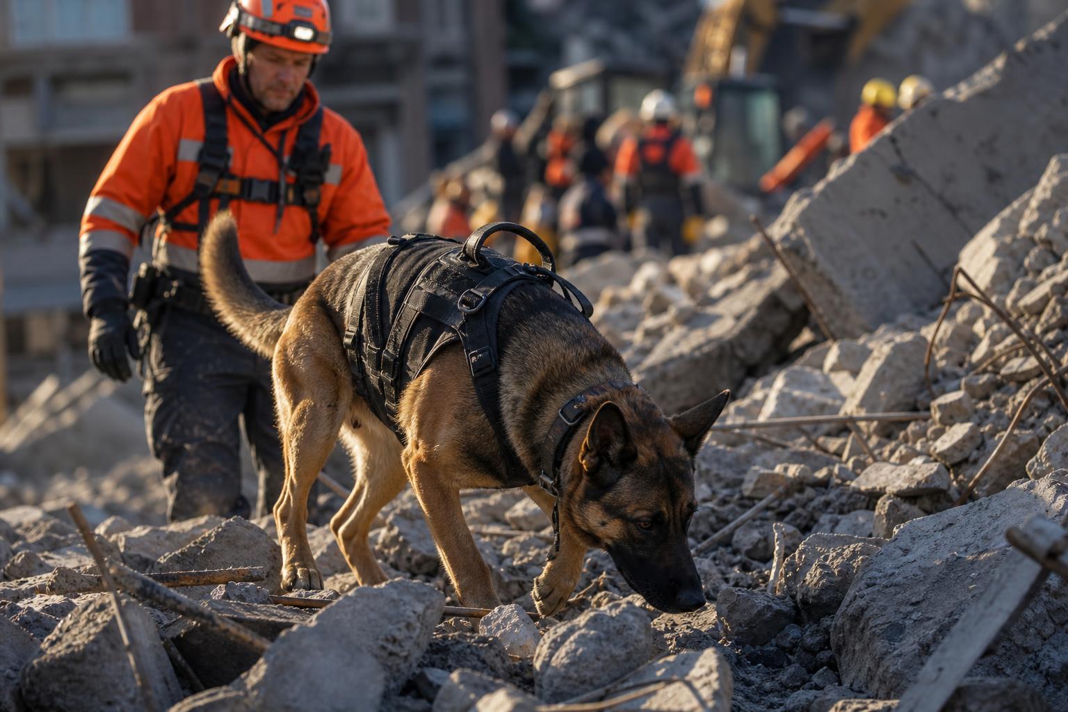 How SAR Dogs Work in Urban Environments How SAR Dogs Work in Urban Environments