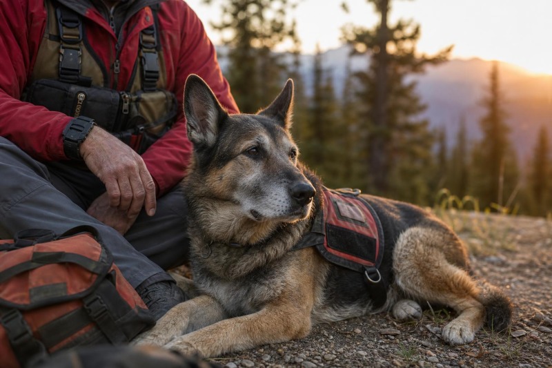 Retiring a Search and Rescue Dog