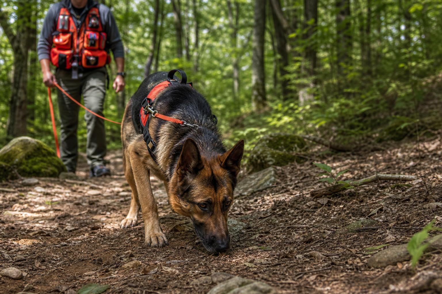 Search and Rescue Tracking Dogs