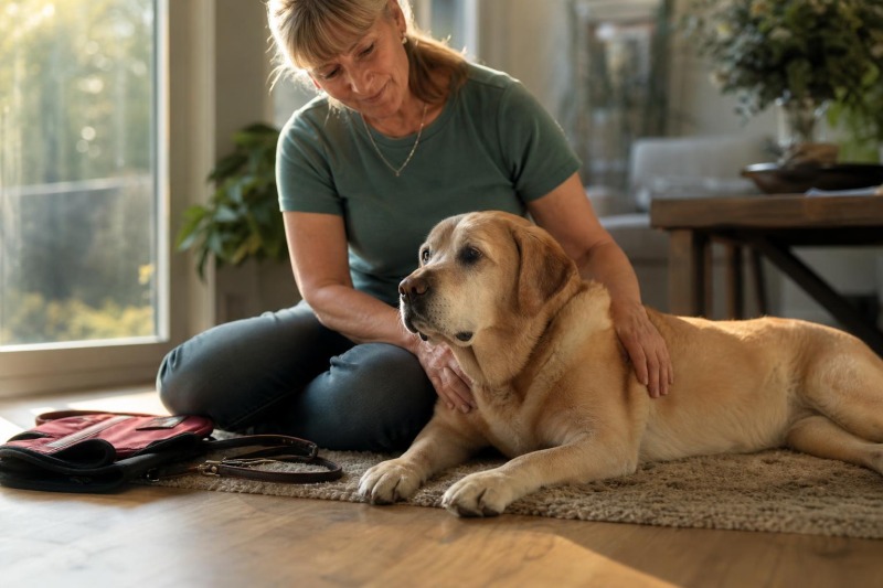 Retirement and Adoption of Service Dogs