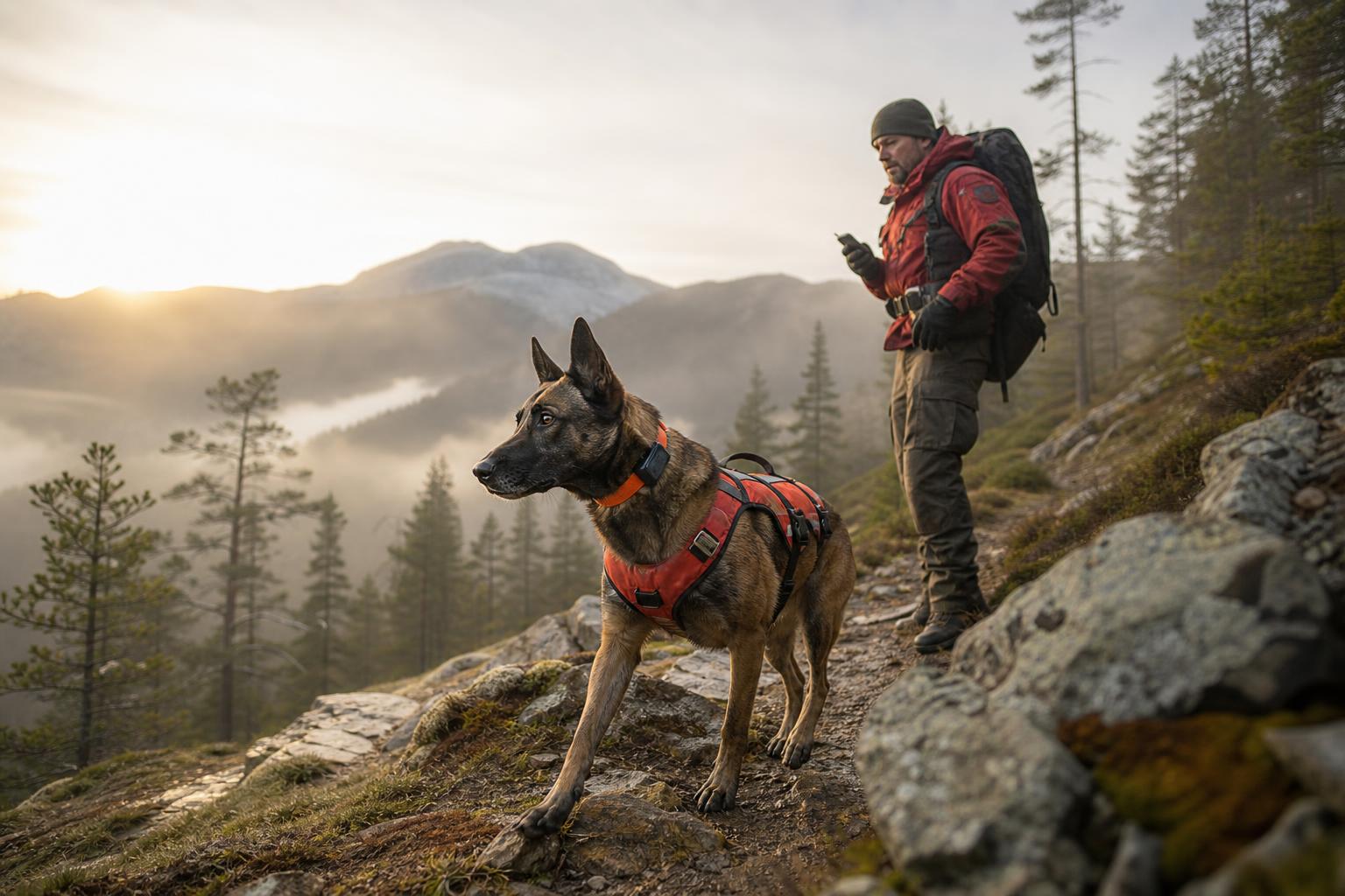 SAR Dog GPS Tracking Collars
