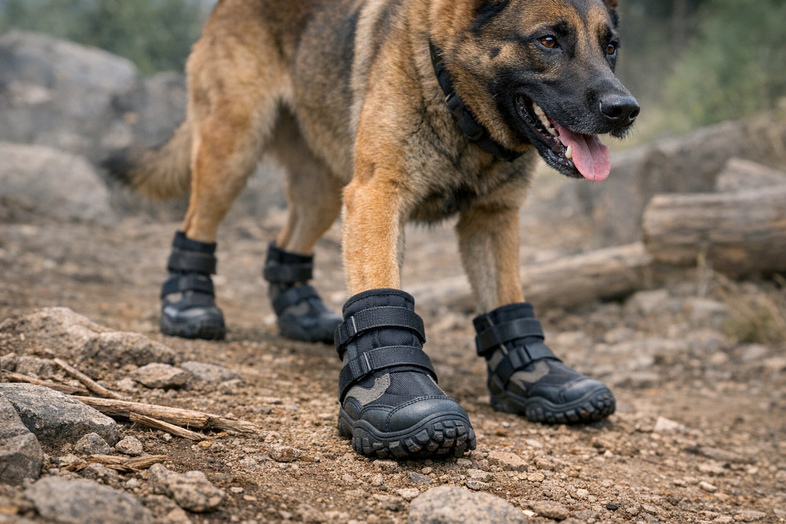 Protective Boots for Working Dogs Protective Boots for Working Dogs