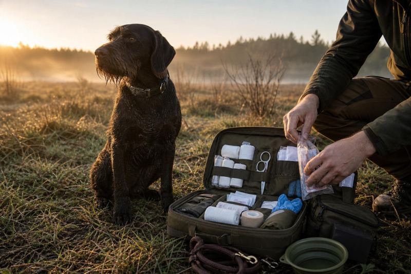 First Aid Kits for Working Dogs