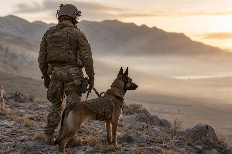 Working Dogs in Modern Warfare